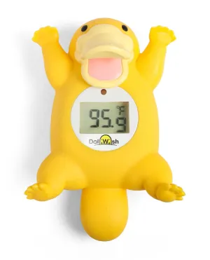 Baby Bath Thermometer Pregnancy and Baby Safe Baby Water Thermometer for Bathtub Accurate and Quick Measure Bath Temperature Toy Platypus Shape