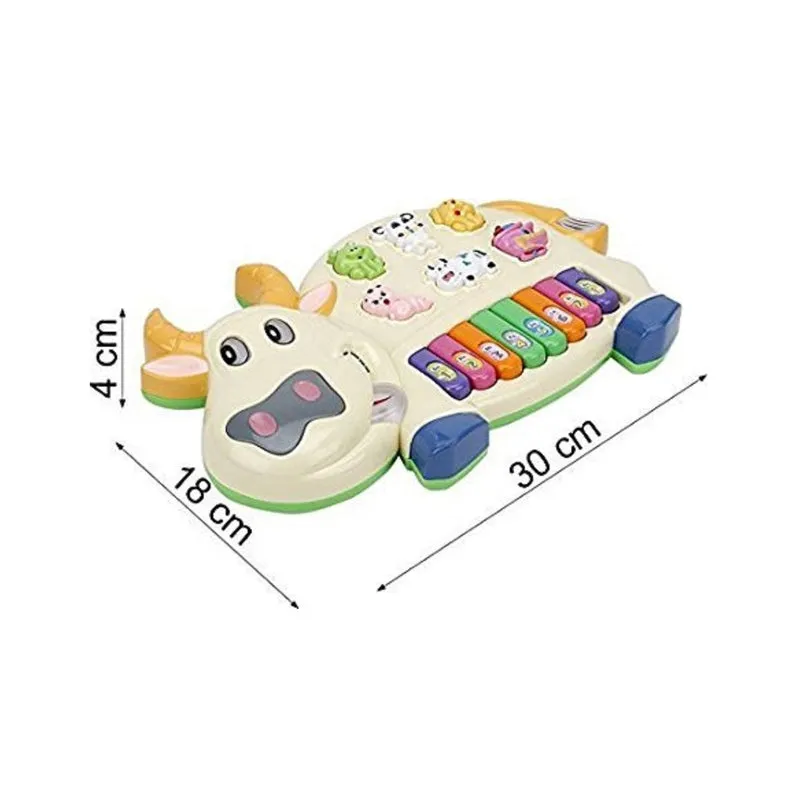 Baby Cow Musical Piano Toy (1-4 Years)