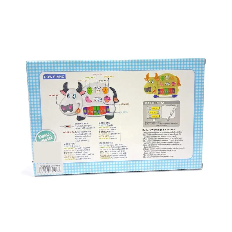 Baby Cow Musical Piano Toy (1-4 Years)