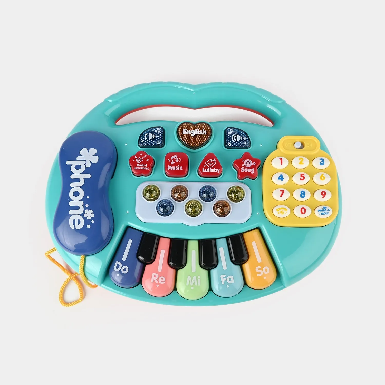 Baby Phone Music Toy with Piano Keyboard
