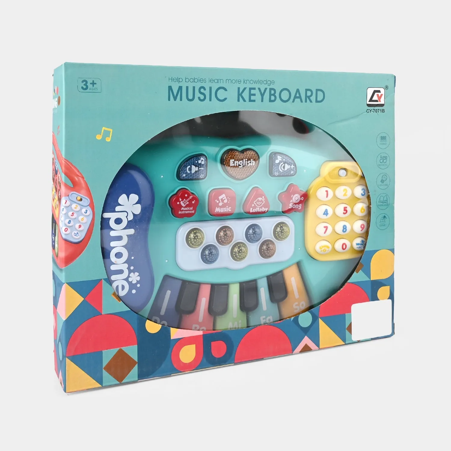 Baby Phone Music Toy with Piano Keyboard