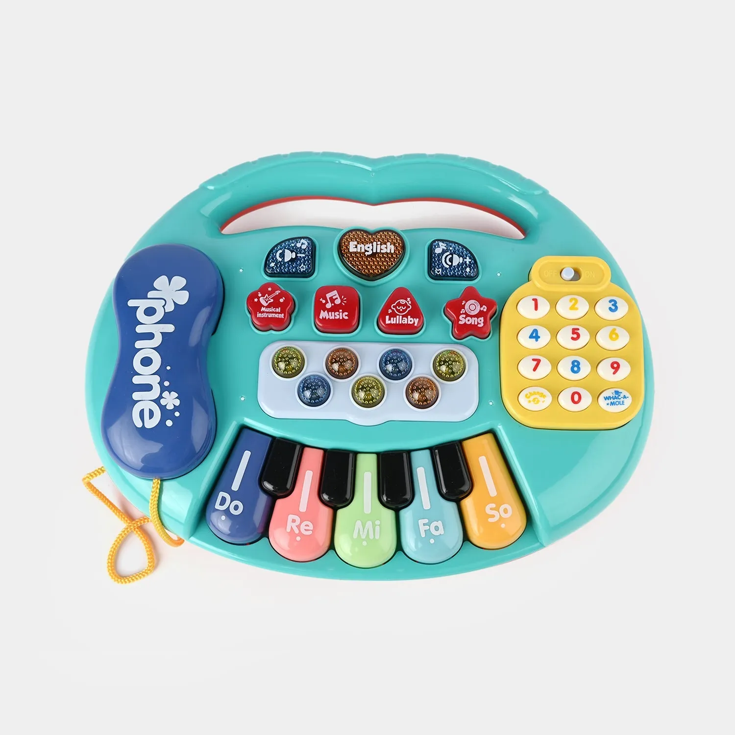 Baby Phone Music Toy with Piano Keyboard