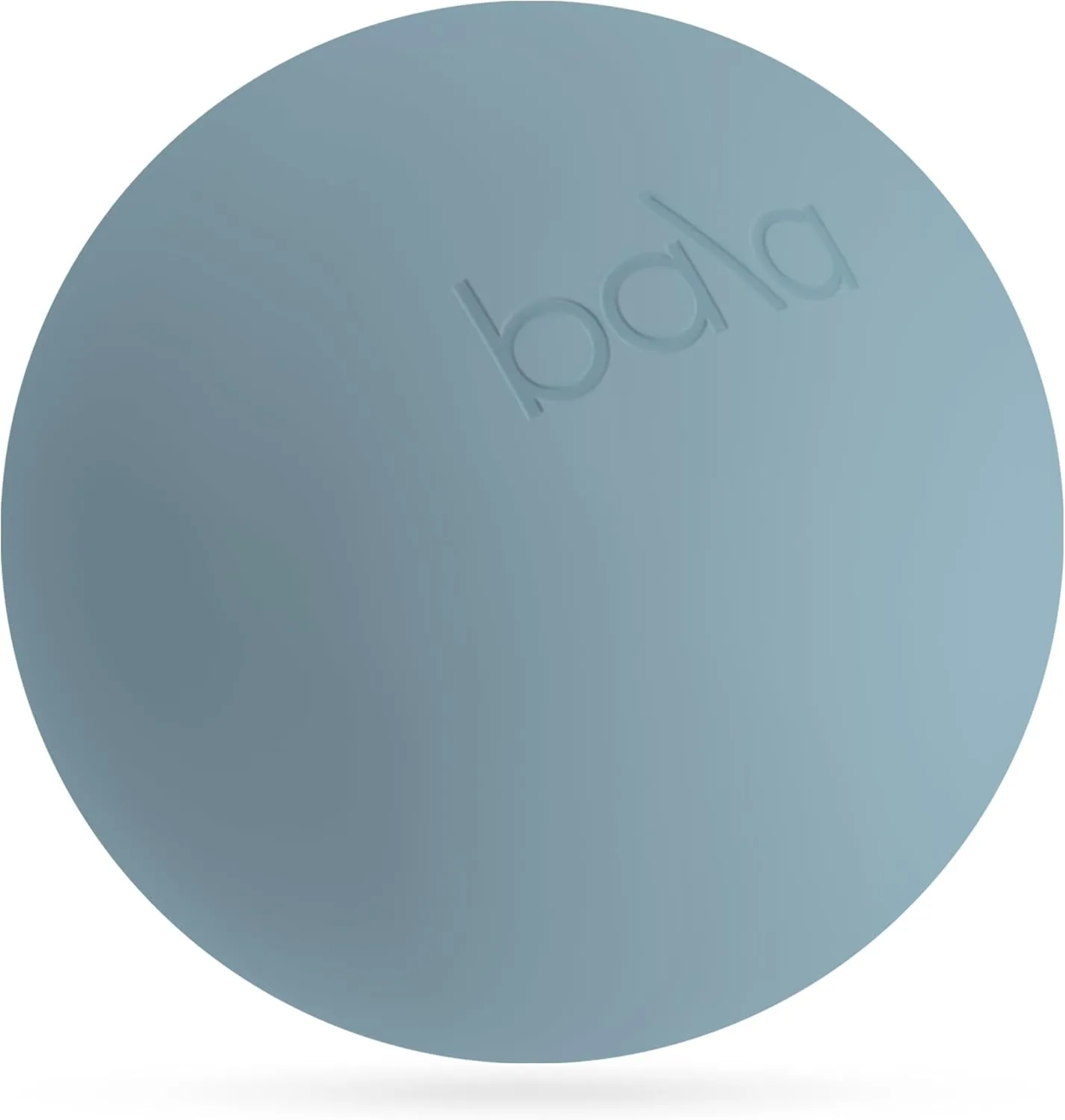 Bala Non-Weighted Exercise Ball - 8" Yoga Ball for Barre, Stretching, Strength & Core Training - Small Pilates Ball Workout Accessory with Mini Pump for Home Gym & Fitness Routines