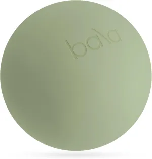 Bala Non-Weighted Exercise Ball (Sage) - 8" Yoga Ball for Barre, Stretching, Strength & Core Training - Small Pilates Ball Workout Accessory with Mini Pump for Home Gym & Fitness Routines