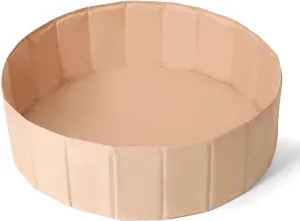 Ball Pit for Toddlers Babies Dogs Cats Iinfant Children, Foldable Ball Pits Play Tent, Crawl Playpen Ball Pool with Storage Bag, Surprise for Boys Girls Festival (Balls Not Included), Khaki