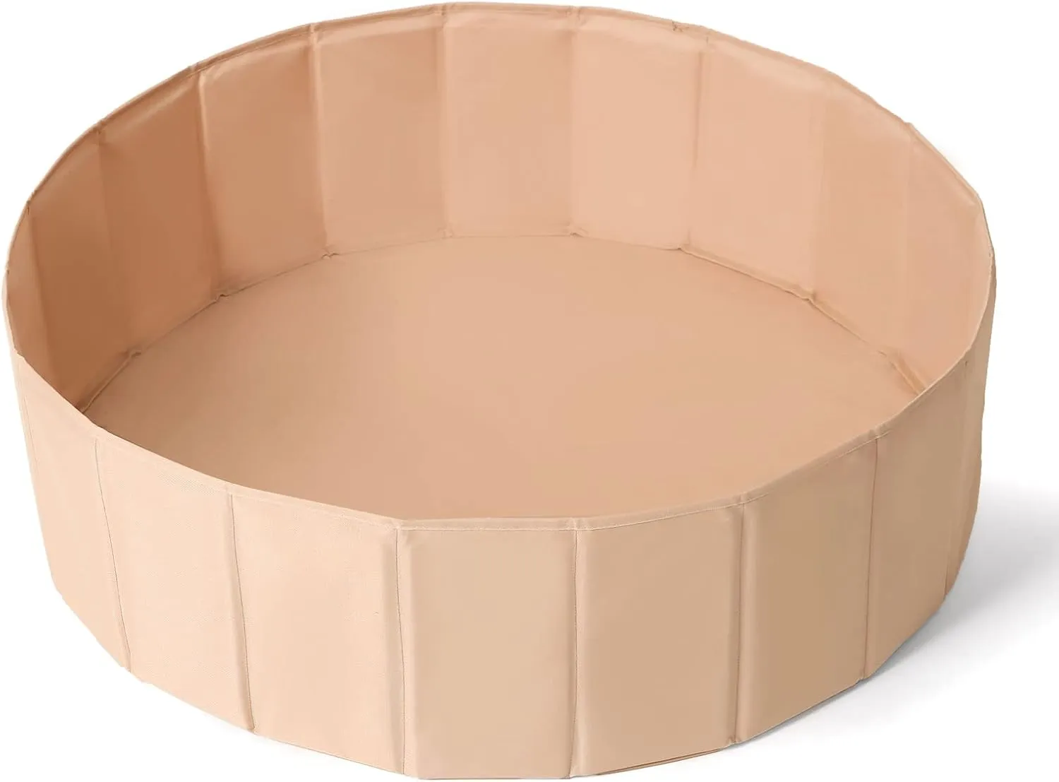 Ball Pit for Toddlers Babies Dogs Cats Iinfant Children, Foldable Ball Pits Play Tent, Crawl Playpen Ball Pool with Storage Bag, Surprise for Boys Girls Festival (Balls Not Included), Khaki
