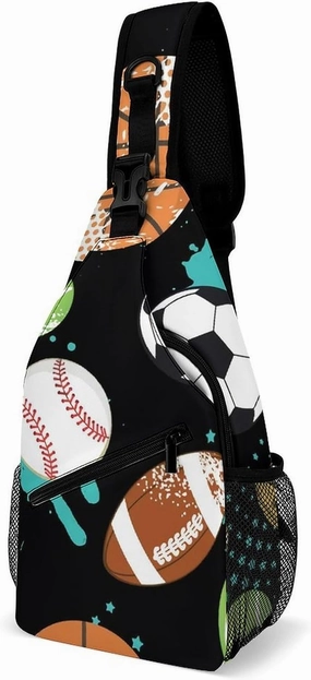 Ball Sport A Spacious And Large Capacity Portable Adjustable Chest Bag