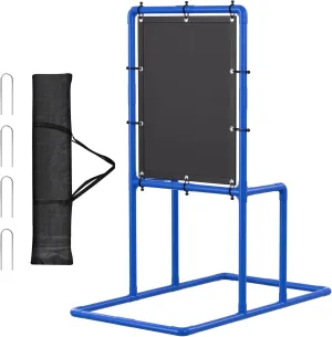 Baseball Strike Zone Target for Plastic Balls Compatible with Wiffle Ball and Blitzball Pitching Training Strike Zone Target Set Up and Assemble Easily