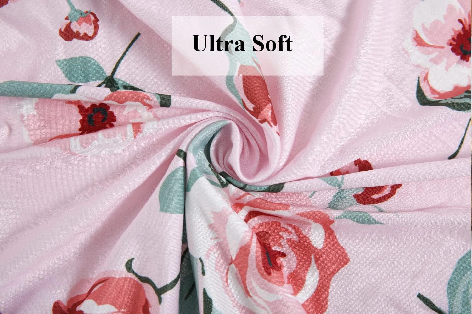 Bassinet Sheets 4 Pack Compatible with Chicco LullaGo Nest Portable Bassinet, Close to You 3-in-1 and Next2Me Bedside Bassinet,Stretchy Ultra Soft Floral/Pink