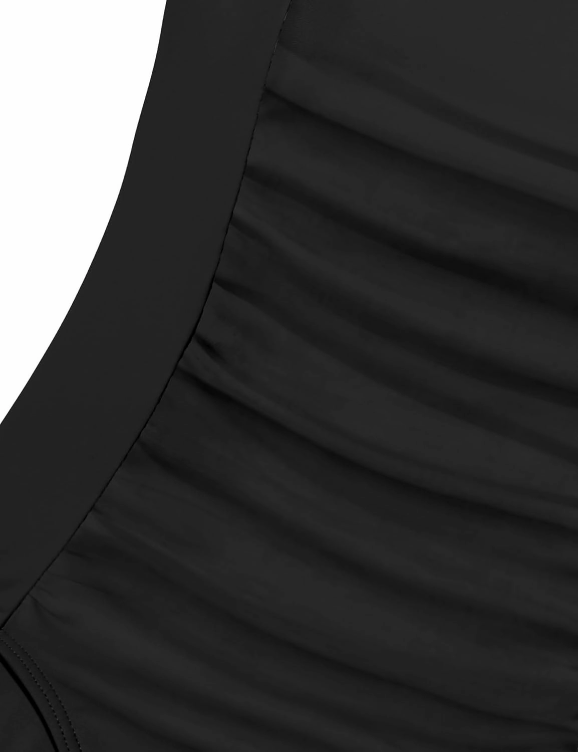 BAVEDER Girls Swimsuit One Piece Swimsuits Solid Ruched Bathing Suit for Girls Full Coverage Modest Padded Swimwear 9-16y