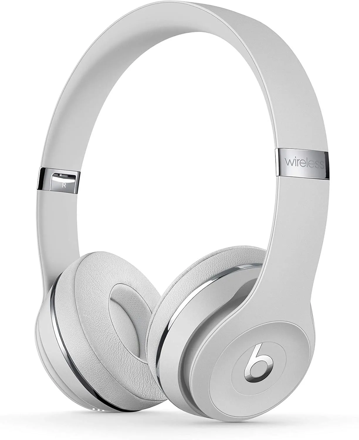 Beats Solo3 Wireless On-Ear Headphones - Satin Silver (Renewed)