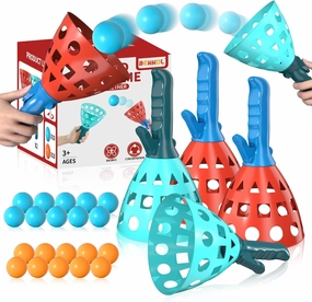 Bennol Outdoor Game Toys for Kids Boys with 20 Balls, Pop Pass Catch Ball Game Outside Toys Gifts for 3 4 5 6 7 8  Year Old Teens, Outside Outdoor Play Gifts for Kids Boys Ages 3-5 4-8