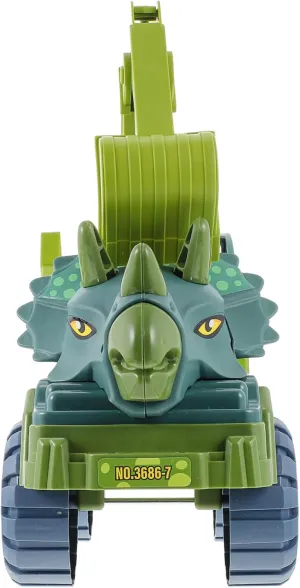 BESPORTBLE 1 Set Educational Dinosaur Inertia Car for Pull Back Cartoon Plaything for Home and Party Lightweight and Compact for Easy Carrying
