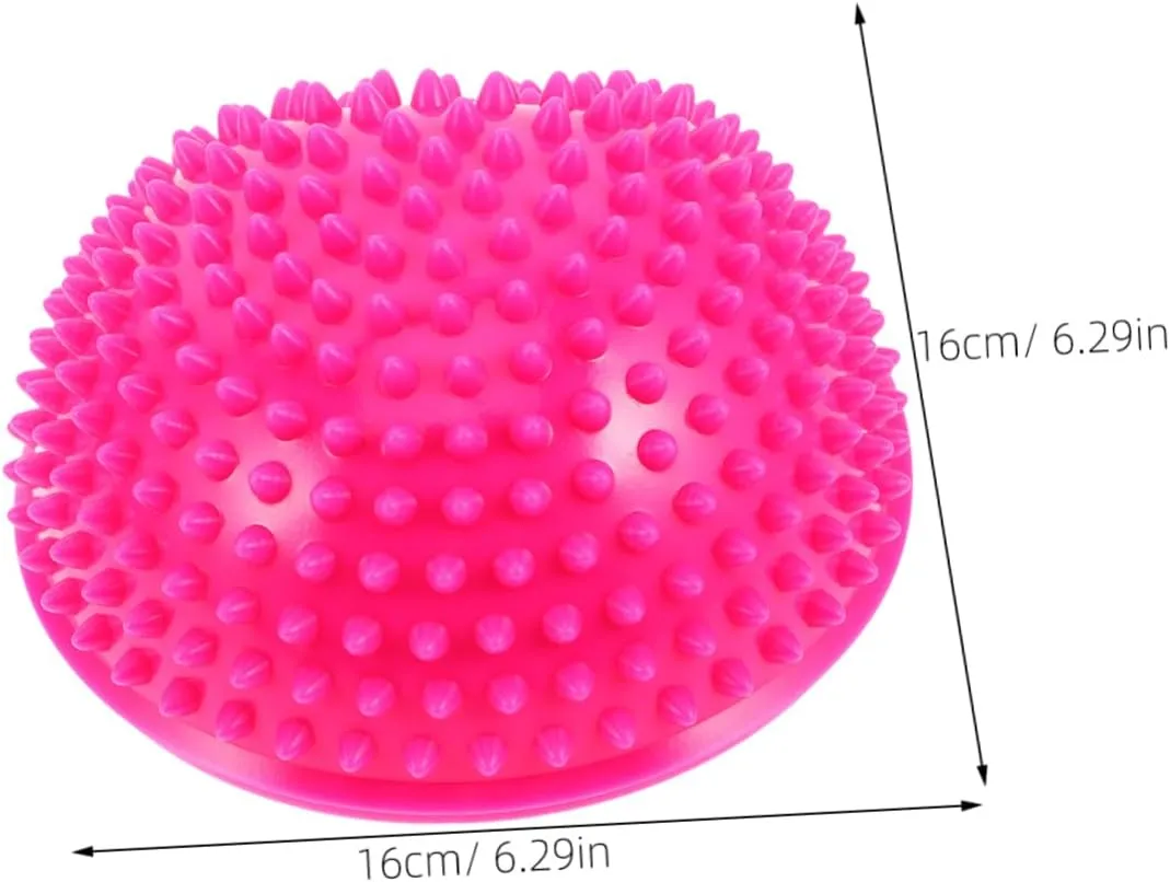 BESPORTBLE Hedgehog Balance Training Ball Half Spike Exercise Domes for Adults for Sensory Integration Motor Skills