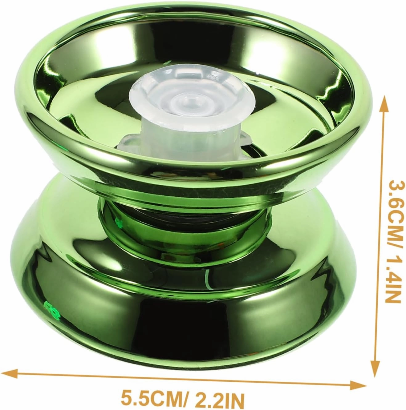 BESTonZON 4sets Professional Unresponsive Yo-yo for Beginners Advanced Players Sturdy Metal Design for Tricks Portable Educational Toy for Boys and Girls Adults