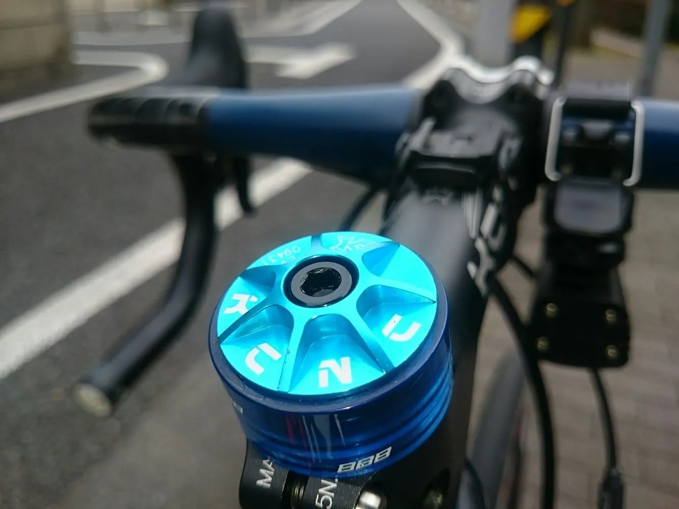 Bicycle Lightweight Head Parts Set Headset Cap OS