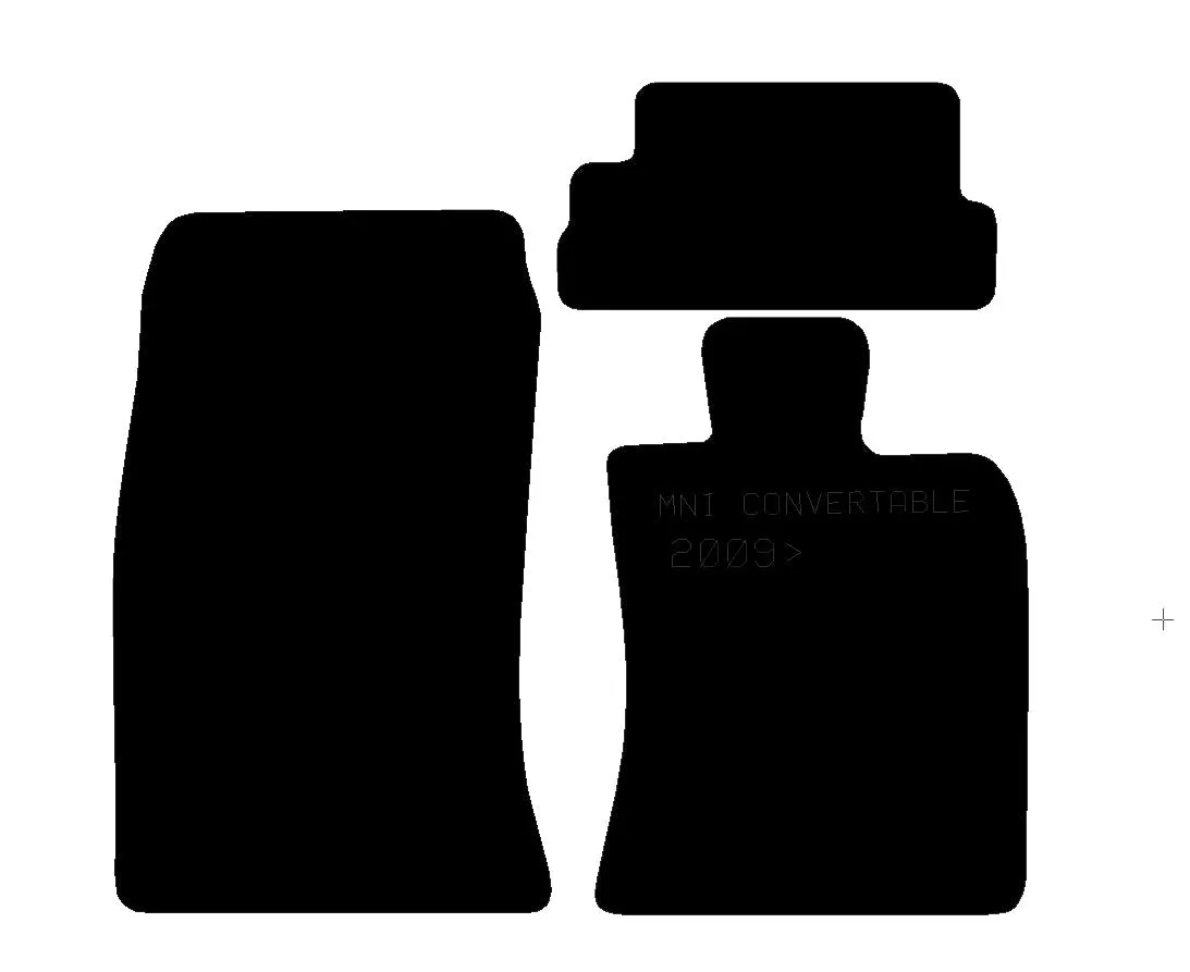 BMW MINI Mini Convertible 2008-2016 (R57)  - Tailored Car Carpet Car Mats