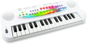 Boley Electronic Toy Keyboard for Kids - 22 Demo Songs Mini Piano for Boys and Girls - Musical Instrument with Realistic Keys, Tone, Bass, Percussion - Child Safe - Ages 3 and Up