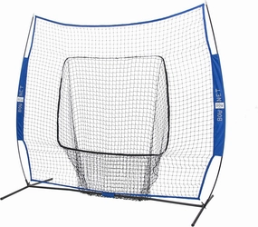 Bownet Big Mouth Baseball Softball (7″x7″) Batting Pitching Protection Net only (Royal)