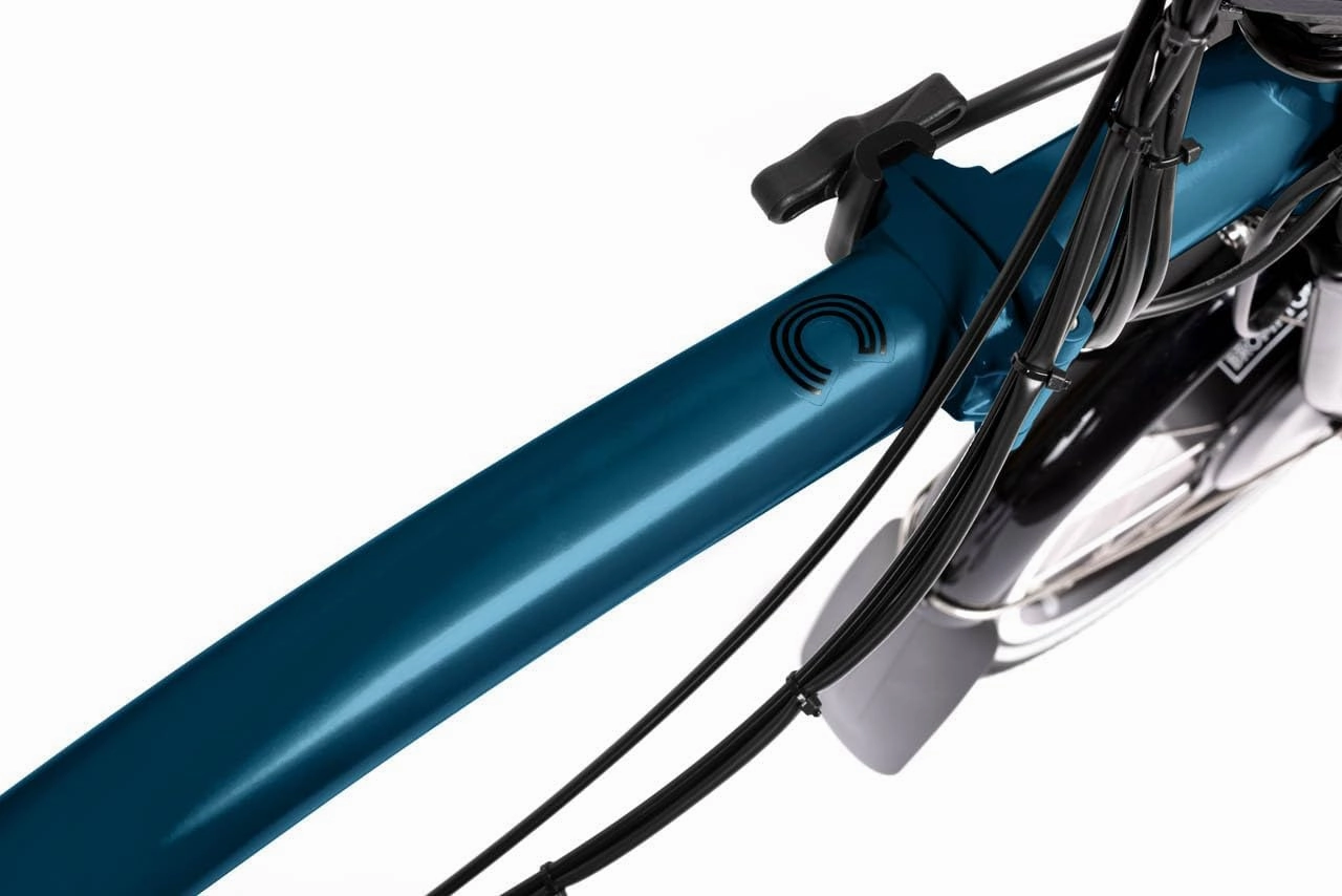 Brompton Electric Folding Bike for Adults C Line 12-Speed | Compact, Lightweight, Pedal-Assist Commuter E-Bike