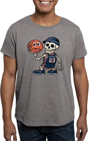 CafePress A Humorous and Creative Basketball Play Men's Classic T Shirt Men's Fitted Graphic T-Shirt