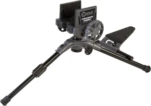 Caldwell Precision Turret Rest with Adjustable Ambidextrous Swivel Design and Detachable Magazine Rest with Pistol Grip Attachment for Rifles, Shot Stabilization, and Target Shooting