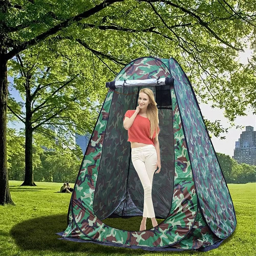 Camping Shower Tent with Storage Bag Pop Up Toilet Tent Privacy Beach Tents Shelters Portable Outdoor Changing Room for Outdoor Camping Fishing Beach