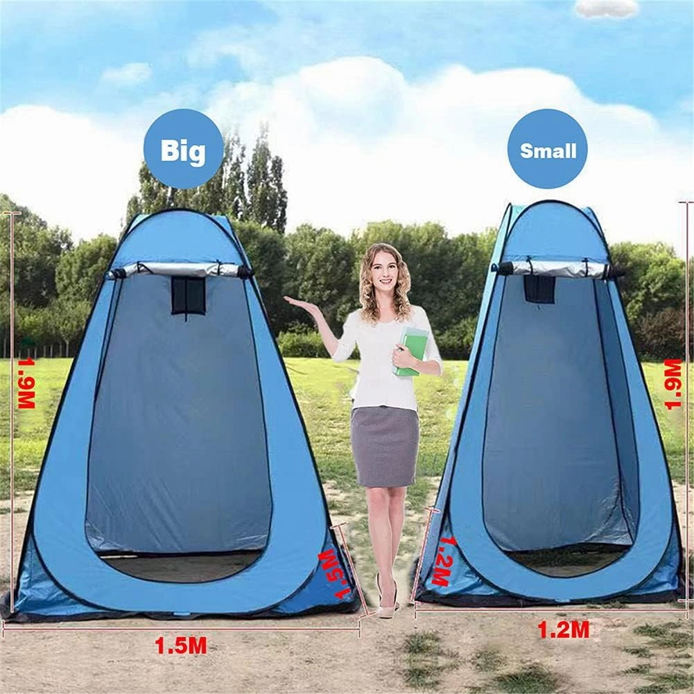 Camping Shower Tent with Storage Bag Pop Up Toilet Tent Privacy Beach Tents Shelters Portable Outdoor Changing Room for Outdoor Camping Fishing Beach