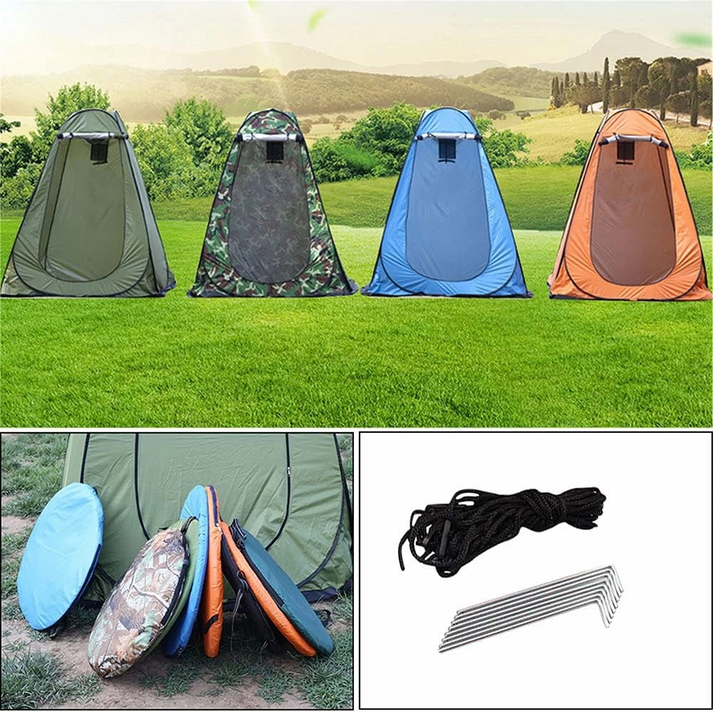 Camping Shower Tent with Storage Bag Pop Up Toilet Tent Privacy Beach Tents Shelters Portable Outdoor Changing Room for Outdoor Camping Fishing Beach