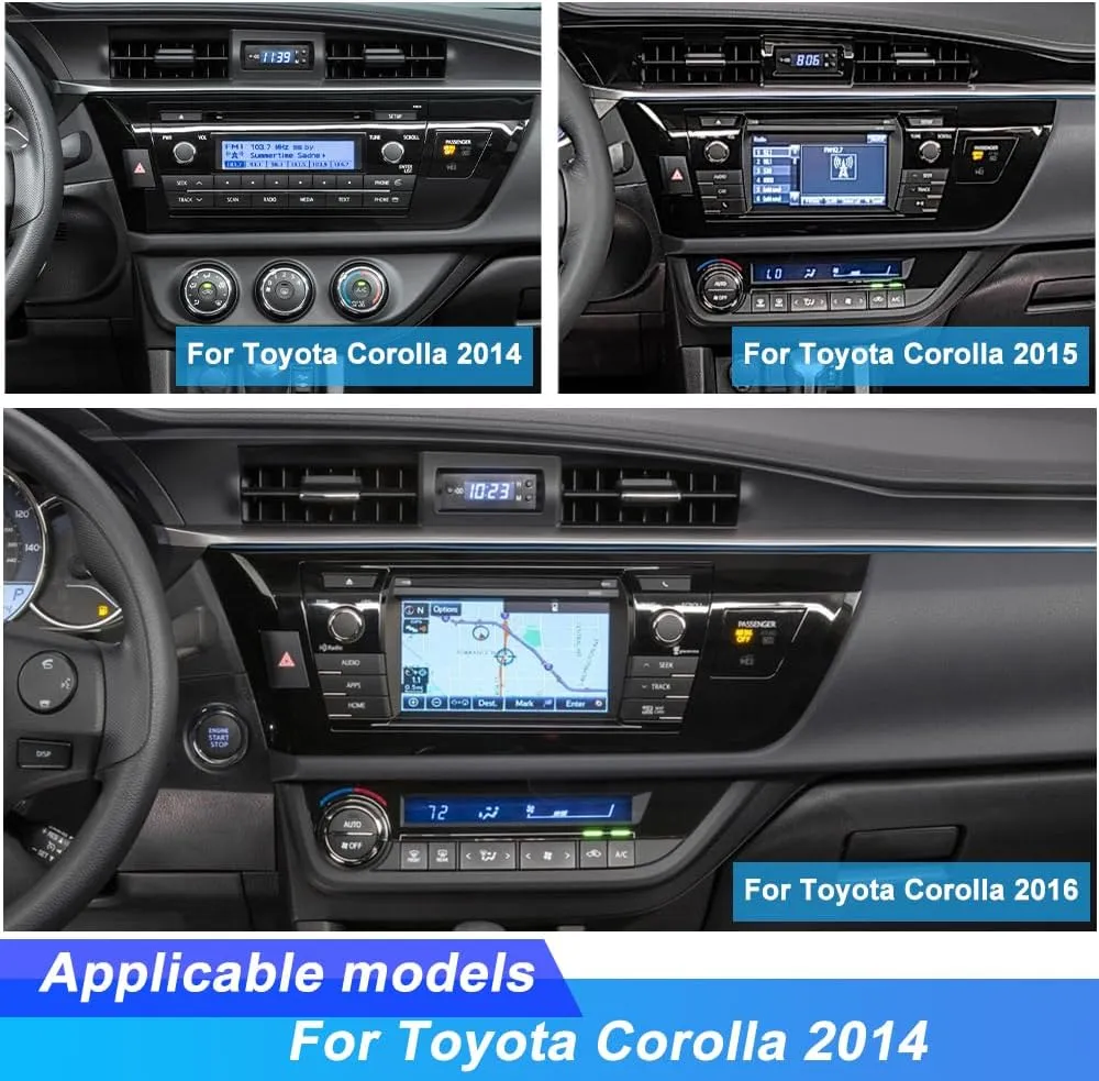 Car Radio Stereo Android 13 for Toyota Corolla 2014 2015 2016 with CarPlay Android Auto
