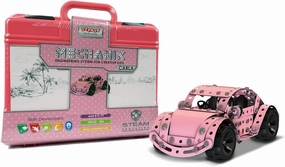 Carla DIY Toy, Building and Construction Set, for Boys and Girls Age 7 , Pink