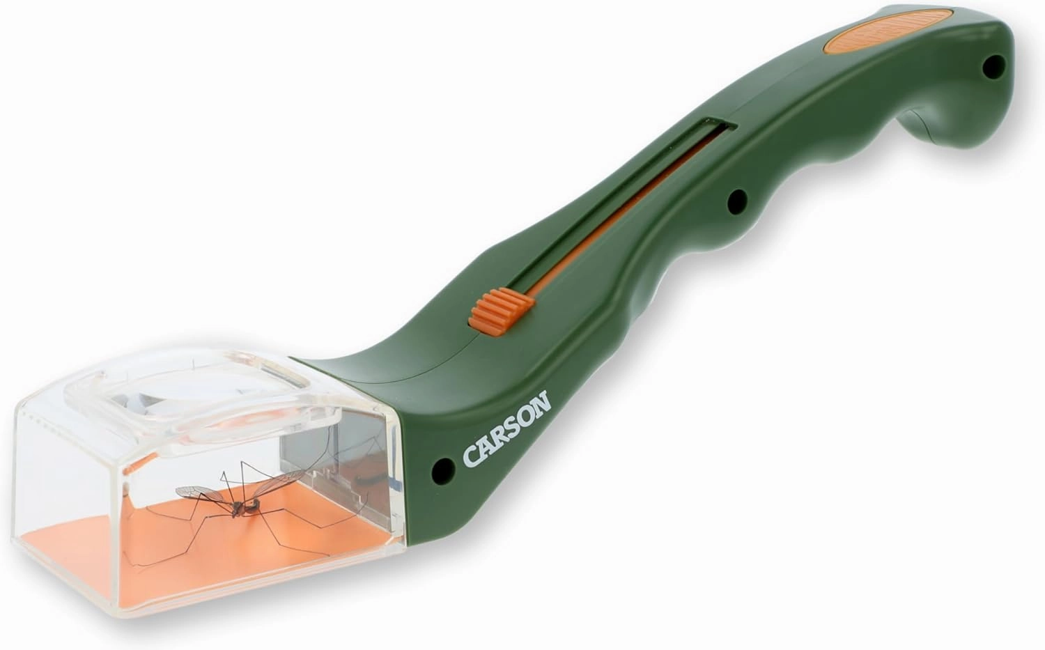 Carson BugView 5x Magnifier Quick-Release Bug Catching Tool, Stem Educational Toy for Kids and Adults (HU-10)