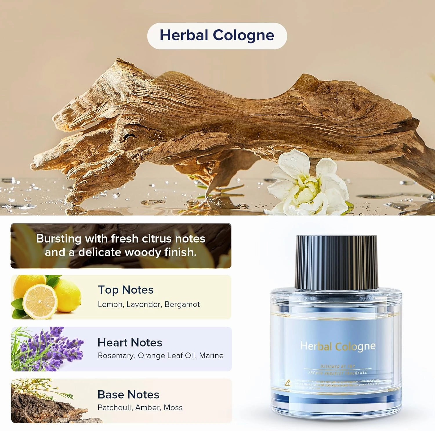 Ceeniu Car Air Fresheners - F26/CF12/F39 Dedicated Perfume Refill - 45ml - Can be Used for 2~6 Months - Made with Natural Plant Extracts - French Imported Fragrance - 17 Varied Scents Available