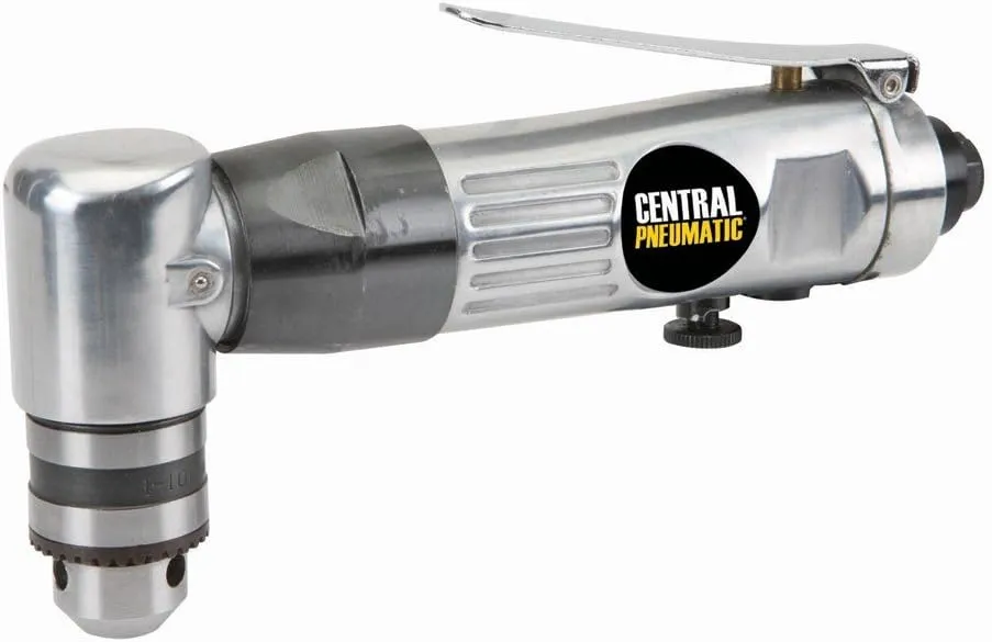 Central Pneumatic 3/8" Reversible Air Angle Drill