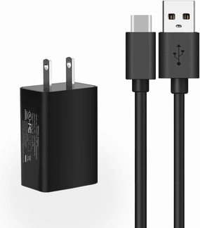 Charger for Nokia 2760 C100 X100 XR20 G10 G20 G50 G300 8V T10 T20 C200, Nokia 3.4 5.3 5.4 6.1 6.2 7.2 8.3 9 Phone Charger AC Adapter USB C Charging Cable Cord - UL Listed