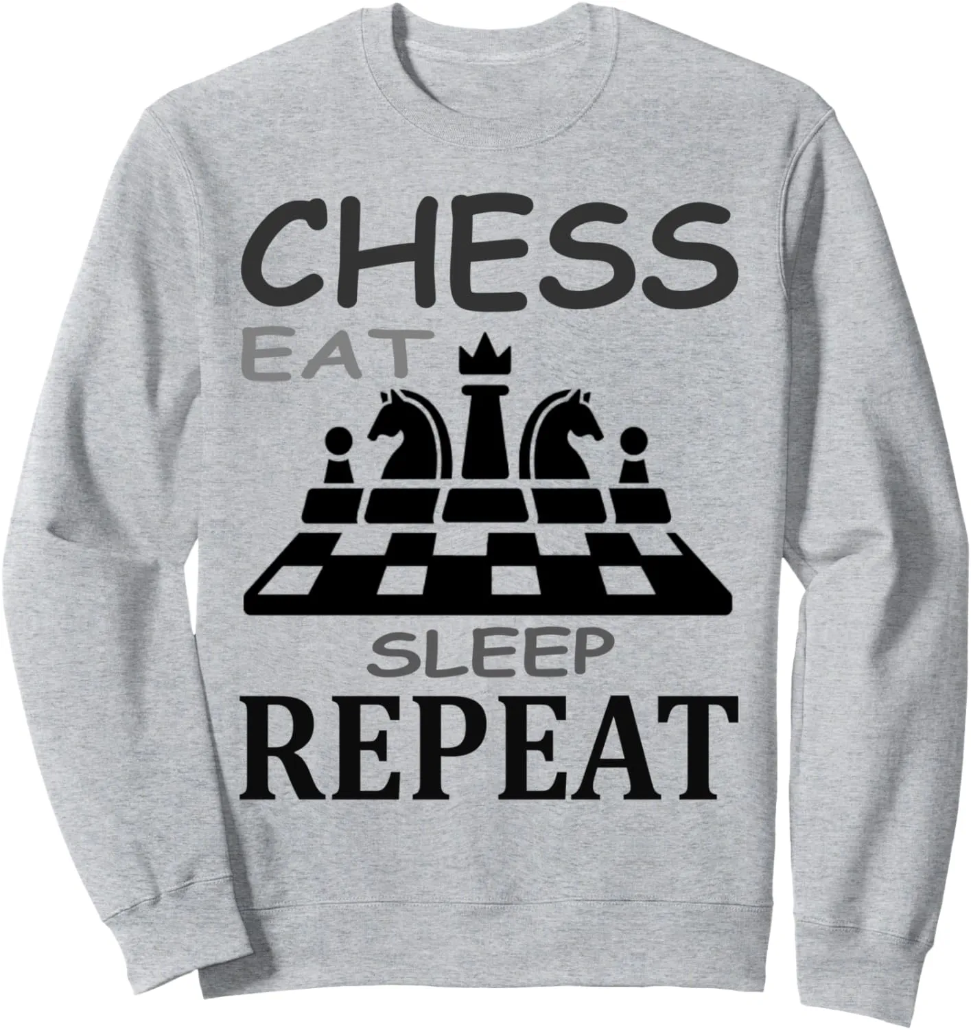 Chess Play T-Shirt Chessboard Chess Mat Gift Idea Sweatshirt