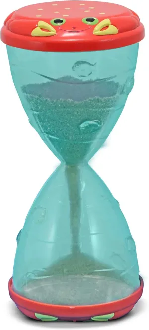 Clicker Crab Hourglass Sifter & Funnel