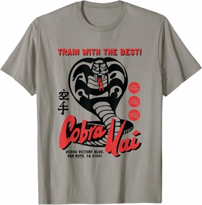 Cobra Kai Retro Ad Train with the Best TV Show T-Shirt