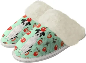 Coloranimal Womens Slippers Fuzzy Slippers Women Warm Slippers House Shoes with Soft Plush Comfy Bedroom Shoes Casual Winter Slippers