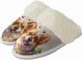 Coloranimal Womens Slippers Fuzzy Slippers Women Warm Slippers House Shoes with Soft Plush Comfy Bedroom Shoes Casual Winter Slippers
