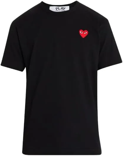 Comme Des Garçons Play Heart T-Shirt, Black