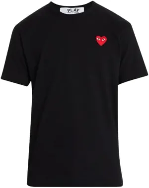 Comme Des Garçons Play Heart T-Shirt, Black