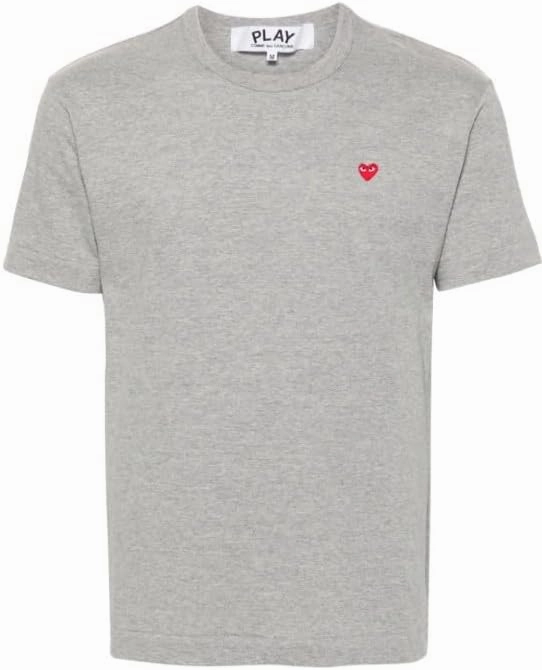 Comme Des Garçons Play Heart T-Shirt, Grey