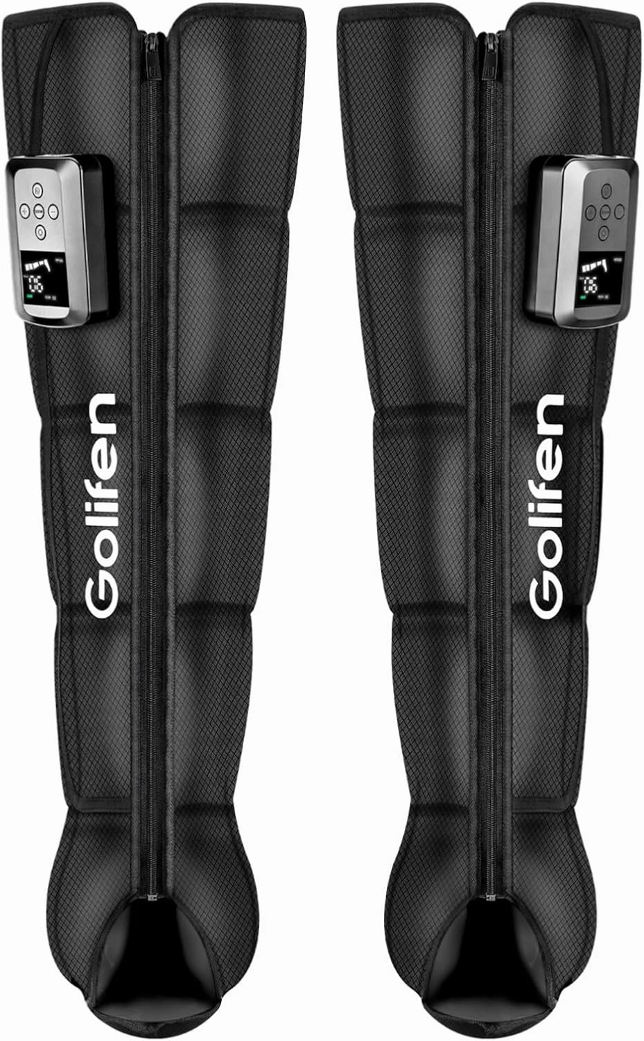 Cordless Air Compression Recovery System, Rechargeable Sequential Circulation Massager for Legs​, Muscle Pain Relief & Improved Circulation for Athletes and Active Users
