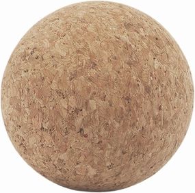 Cork Massage Ball Ball Portable Shoulder Back Massage Foot Massager Roller Cork Ball Fitness Ball for Home Gym Exercise, 10 cm