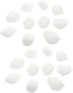 Cotton Balls Soft Absorbent for Makeup Nail Polish Removal 500g Disposable Pack