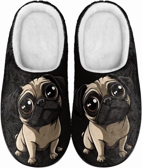 Cotton Slippers, Winter Non-Slip Slippers for Women，Women's Winter House Shoes Indoor and Outdoor Size 34-50