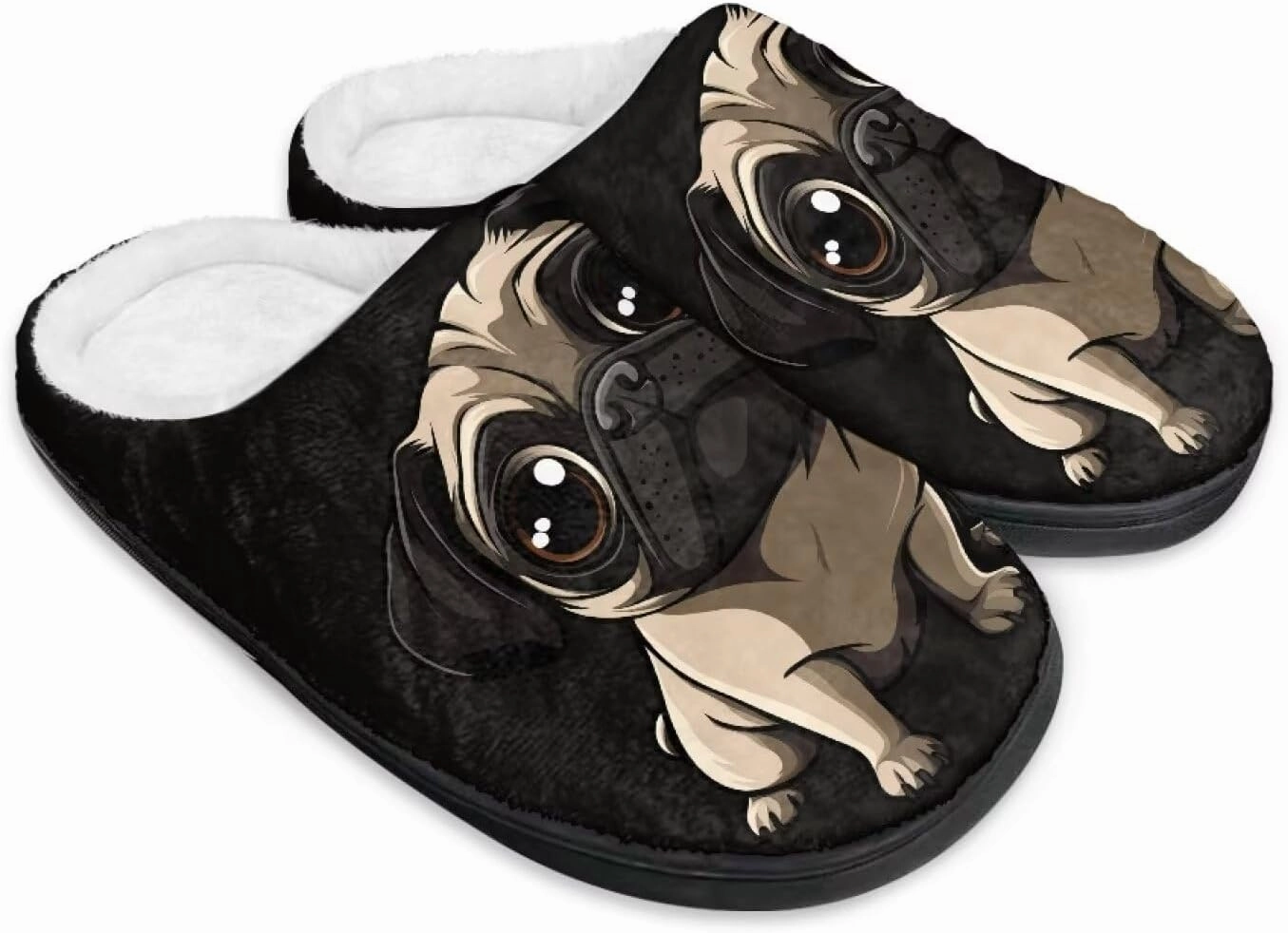 Cotton Slippers, Winter Non-Slip Slippers for Women，Women's Winter House Shoes Indoor and Outdoor Size 34-50
