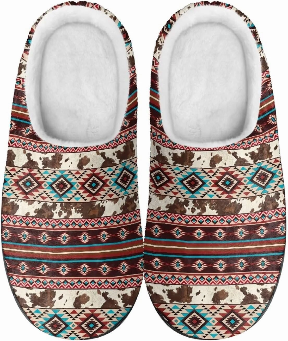 Cotton Slippers, Winter Non-Slip Slippers for Women，Women's Winter House Shoes Indoor and Outdoor Size 34-50