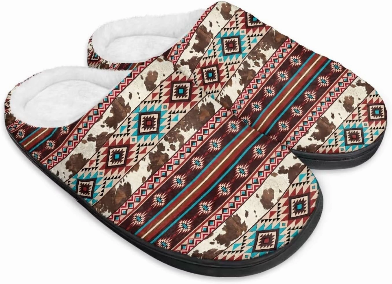 Cotton Slippers, Winter Non-Slip Slippers for Women，Women's Winter House Shoes Indoor and Outdoor Size 34-50
